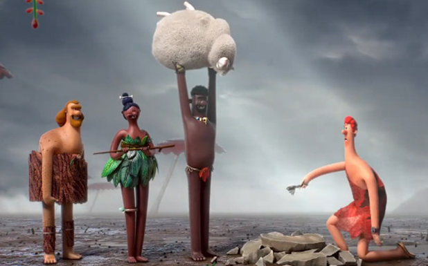 一只靈活的胖羊也有春天，看完你也想把它穿在身上